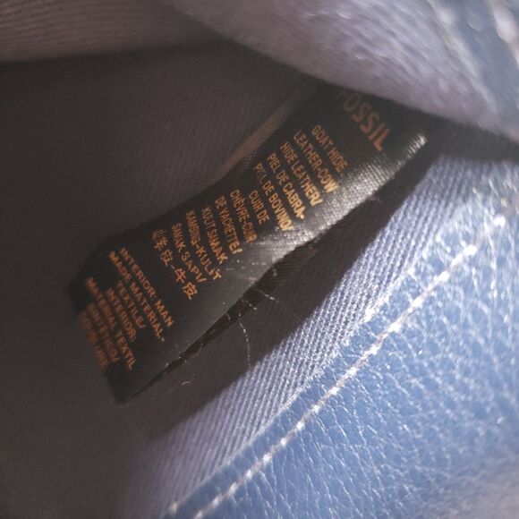 Fossil Fiona Speckle Floral Multifunction Leather Wallet Women's Unisex - Picture 7 of 16